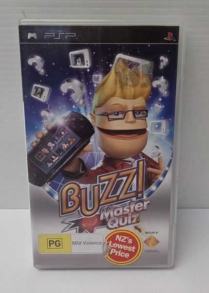 Buzz! Master Quiz PSP Game Carousel 1