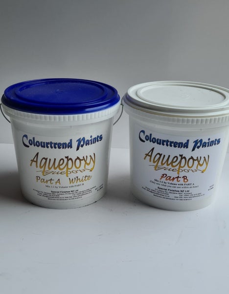 Water Proofing Epoxy Aquepoxy "A"&"B" 8 LITRE Kit Carousel 1