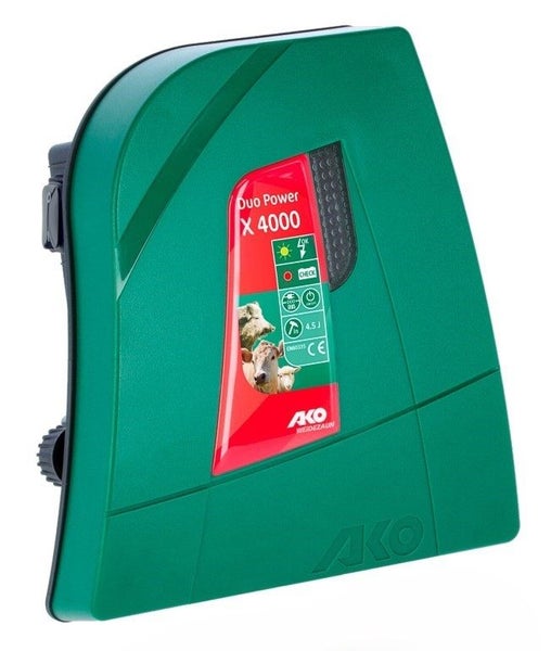 Electric Fence Energiser -Mains or Solar - X4000 -suitable for 12-17 Hectares