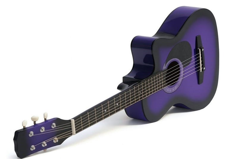 Guitar 38" Purple color Carousel 1
