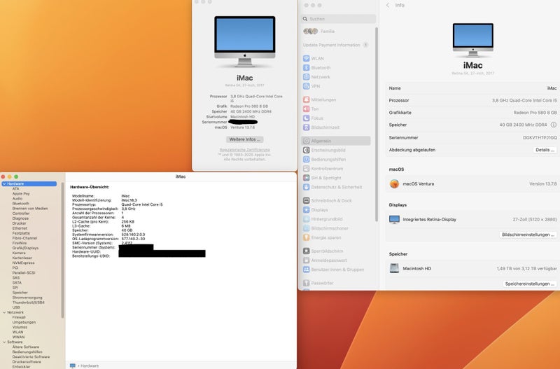 iMac 27 Retina 5K 2017 40 GB 3 TB Carousel 2