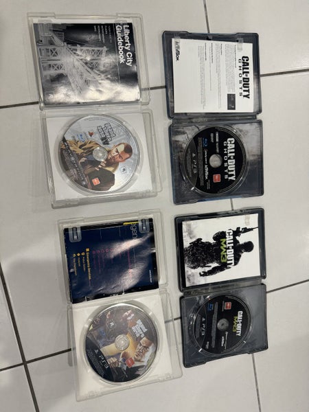 PS3 Games GTA and Call Of Duty Carousel 2