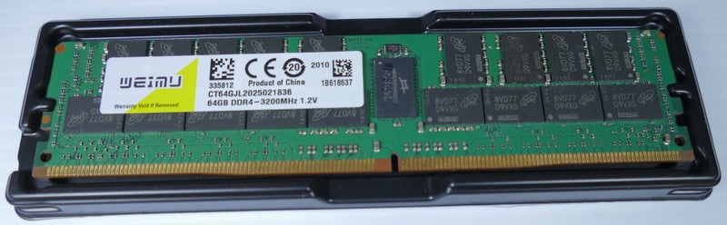 1 x 64GB DDR4-3200 ECC LRDIMM 4Rx4 – Fast NZ Delivery Carousel 1