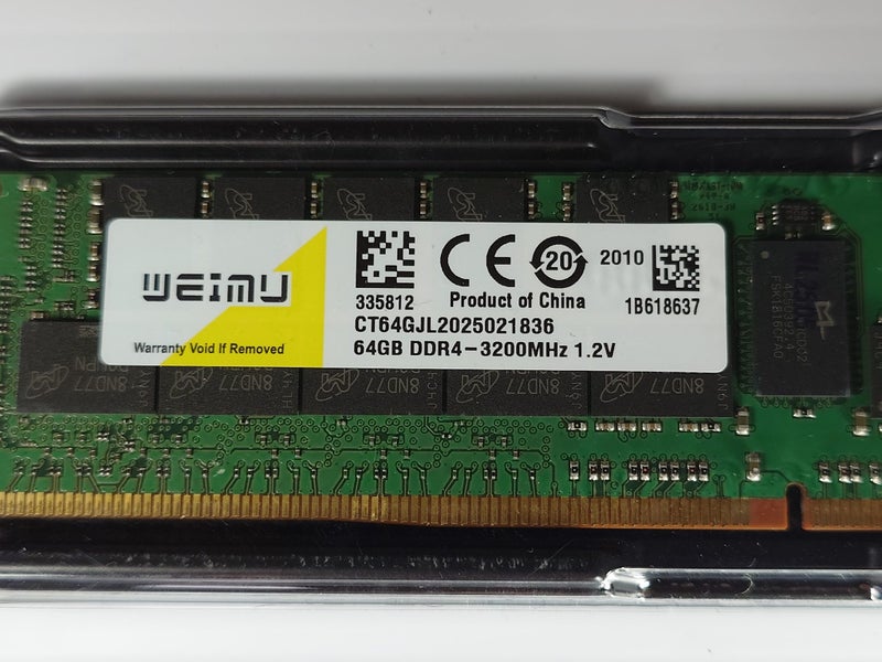 1 x 64GB DDR4-3200 ECC LRDIMM 4Rx4 – Fast NZ Delivery Carousel 2