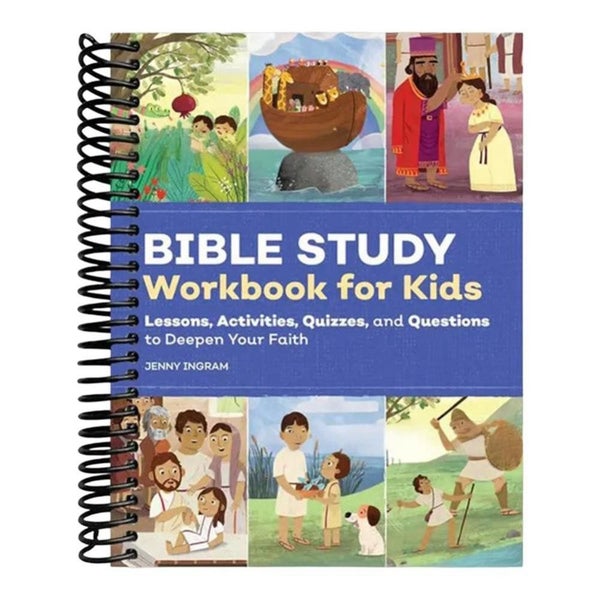 Bible Study Workbook for Kids: Lessons, Activities, Quizzes, and Questions Carousel 10