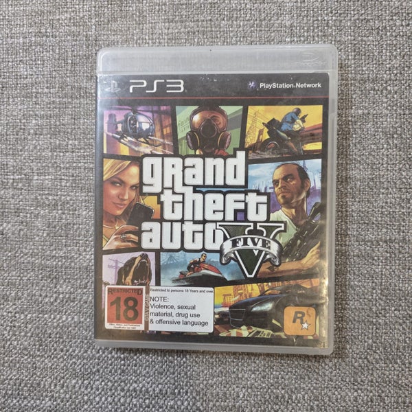 GTA 5 PlayStation 3 PS3 Complete with Map Grand Theft Auto 5 GTA V Carousel 1
