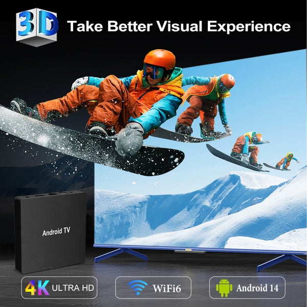 Android 12 TV Box w/ Allwinner , 4K & WiFi/Bluetooth Carousel 1