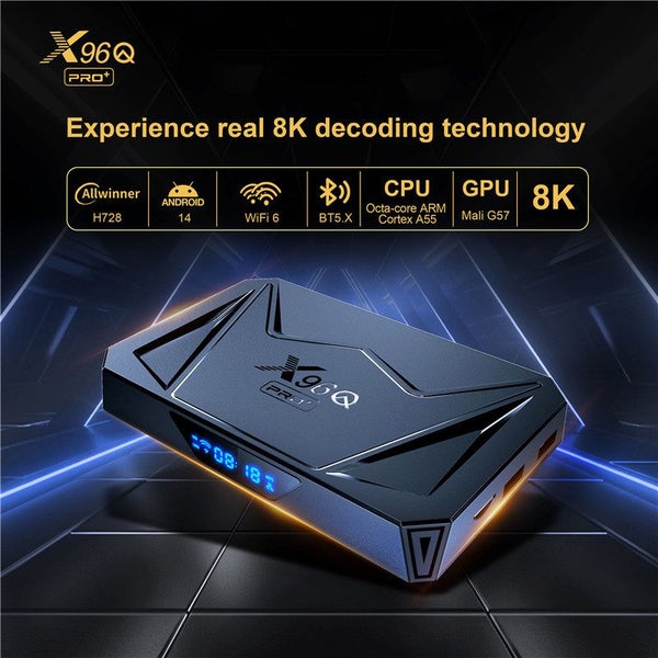 Android 14 Smart TV Box – Octa-core H728, 8K playback, WiFi 6 & Gigabit Ethernet Carousel 2