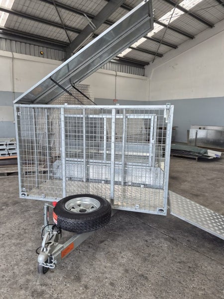 2025 titan trailer mower/camping Carousel 1