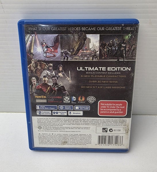Injustice Gods Among Us Ultimate Edition PSVITA Game Carousel 2
