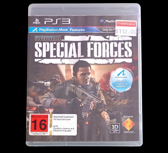 SOCOM Special Forces PS3 *Complete Carousel 1