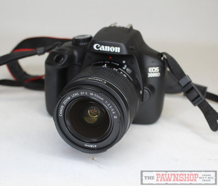 Canon EOS 3000D Camera Set - Very Low Shutter Count! Carousel 1