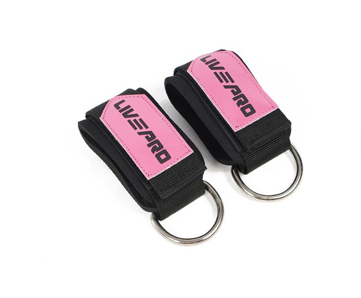 Livepro Ankle Cable Cuff Pink x 2 Carousel 1