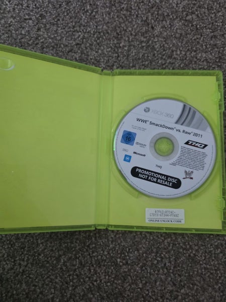 Wwe Smackdown Vs Raw 2011 * Rare Promo Version xbox 360 Carousel 2