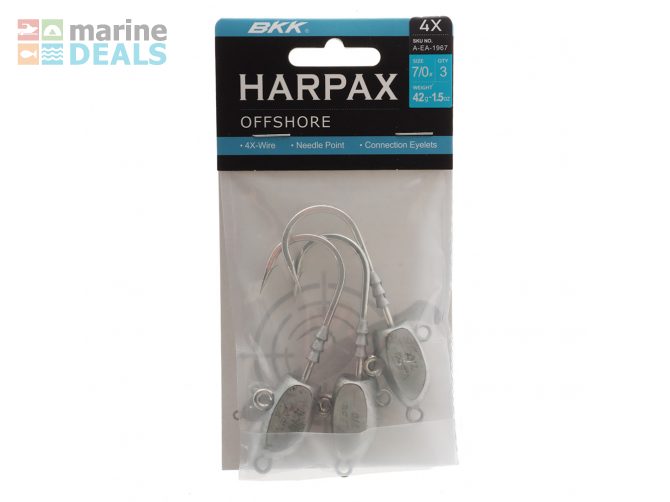BKK Harpax Offshore Jig Heads 7/0 1.5oz Qty 2 Carousel 2