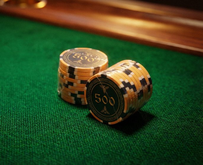 Wu-Tang Clan Ceramic Casino Spec Poker Chips - $500 Denomination Set 10 x chips Carousel 2