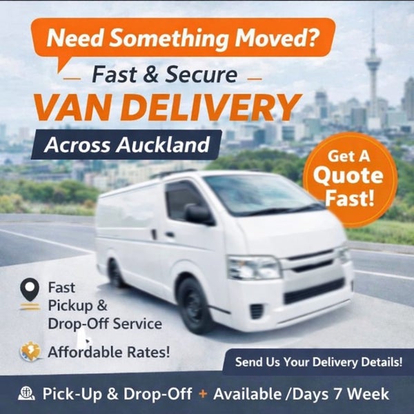 Auckland Van Service – Pick Up & Delivery | 7 D Carousel 1