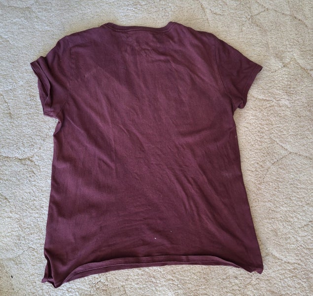 Tommy S/S Tee Aubergine Red Small Carousel 2