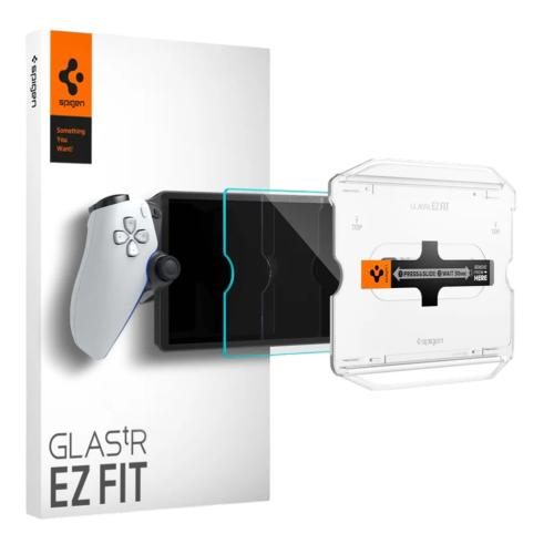 Spigen Glas.tR EZ FIT Tempered Glass Screen Protector for PlayStation Portal Carousel 1
