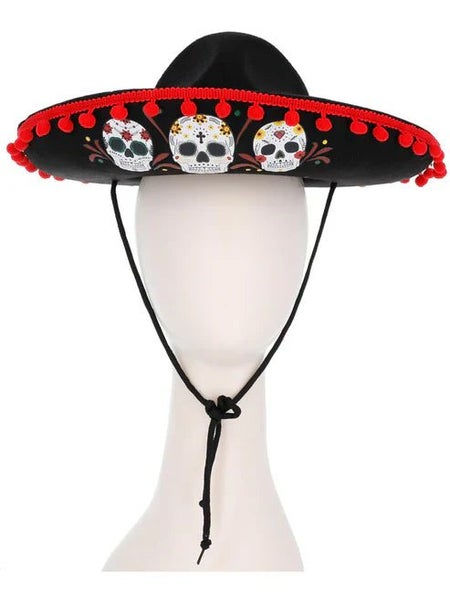 Day of the Dead Sombrero Childs Halloween Costume Hat Carousel 2