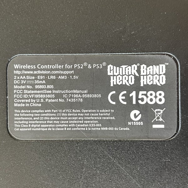 Guitar Hero 5 Wireless Guitar Controller – PS2/PS3 - Not Turning On Carousel 4