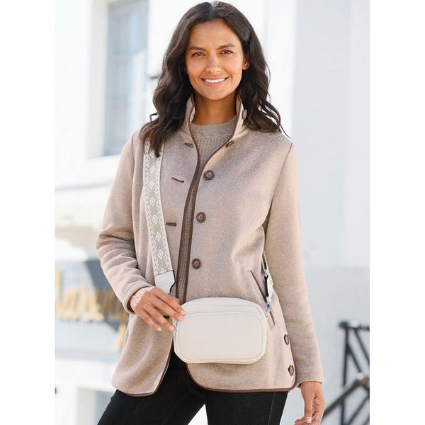 Duffle fleece jacket - size 20 - sesame - this jacket has everything and more Carousel 1