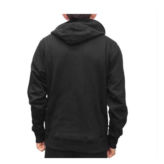 Mens Champion Black Powerblend Fleece Hoodie Carousel 2