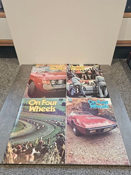 "On Four Wheels". The Encyclopedia of Motoring in Weekly Parts. Rare. Carousel 2