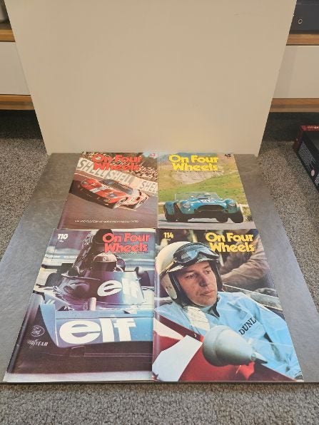 "On Four Wheels". The Encyclopedia of Motoring in Weekly Parts. Rare. Carousel 1