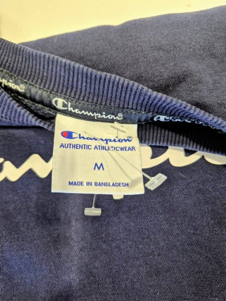 Champion Crewneck Sweatshirt – Size M – Navy – Vintage Washed Look Carousel 2