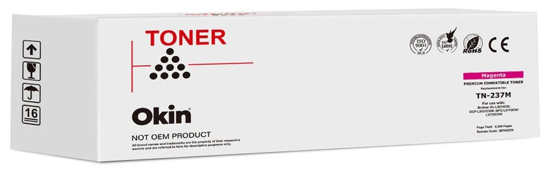 Brother TN237M / TN 237M Magenta Compatible Toner Carousel 1