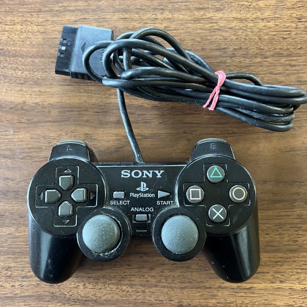 OEM SONY PS2 Controller DualShock - Black Carousel 1