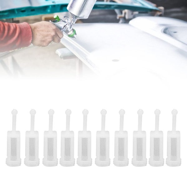 20pcs Paint Filters Mesh Universal Spray Gun Filters for Paint Sprayers White Carousel 1