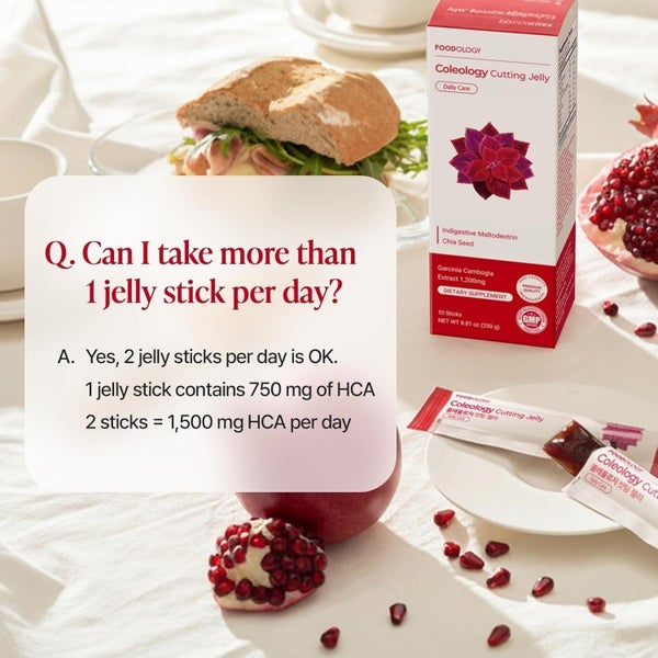 FOODOLOGY Coleology Cutting Jelly 25g 10 Sticks Healthy Weight Loss Supplements Carousel 9