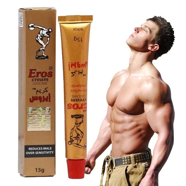 15g Eros Men Delay Cream New With Box Men-Long Lasting 2pcs Carousel 1