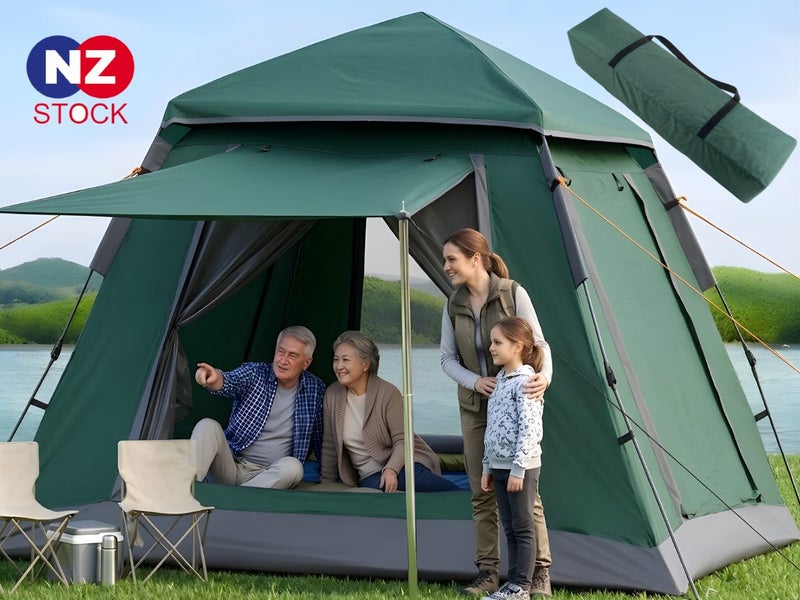 Large Camping Tent - (NZ Clearance) Carousel 1