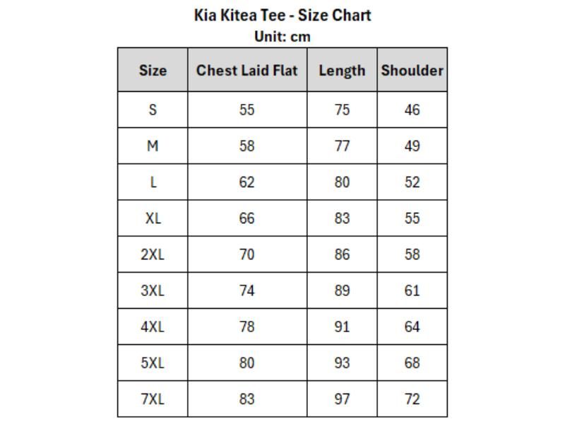 Kia Kitea Forestry Tee - Polyester - Sizes S to 7XL Carousel 4