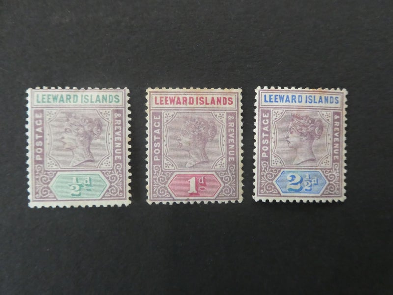 Mint Leeward Islands-$1res Carousel 1