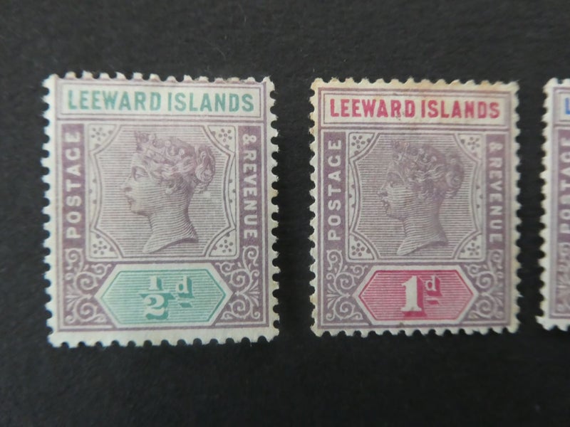 Mint Leeward Islands-$1res Carousel 2