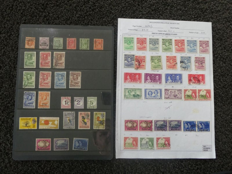 British Africa Basutoland etc-$1res Carousel 1