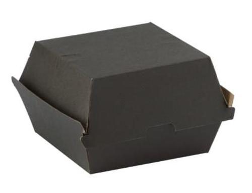 Detpak - Box Burger Cardboard Endura Black - 125PC Carousel 1