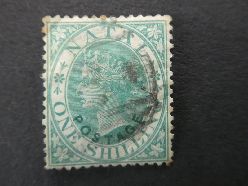 Natal One Shilling stamp-$1res Carousel 3