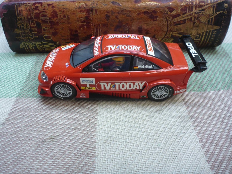 Awesome Scalextric Slot Car Toy DTM Opel Astra V8 Coupe Slot Car Toy Carousel 1