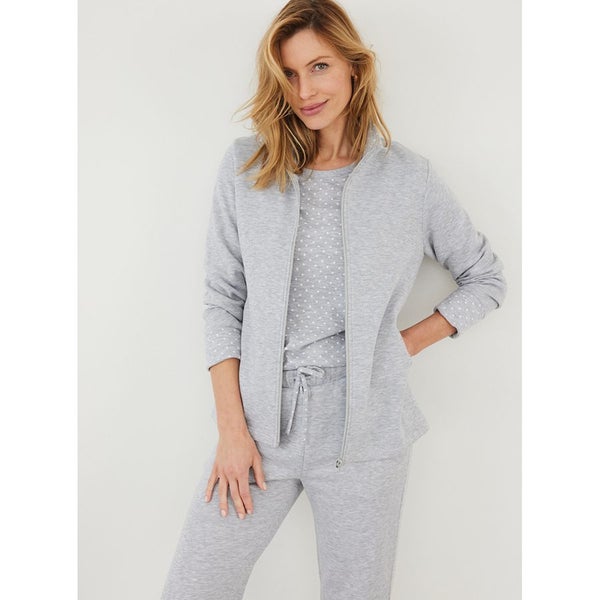 3 Piece Tracksuit - Grey Marle - Size 10 - perfect for winter comfort