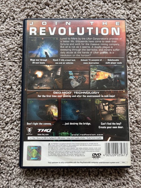 Red faction Ps2 Carousel 2