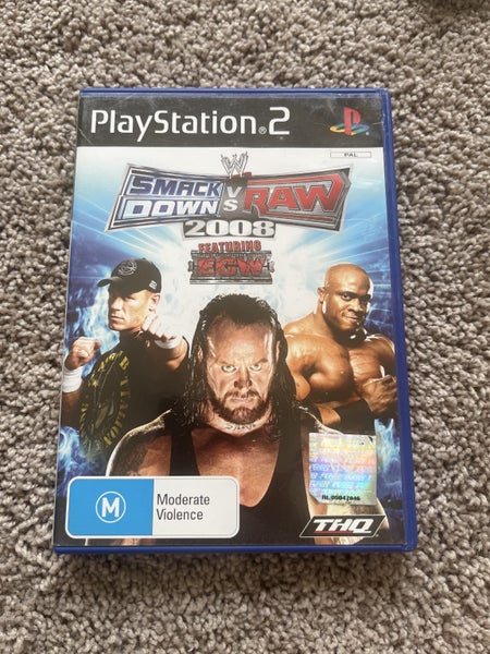 Smackdown vs Raw 2008 ps2 Carousel 1