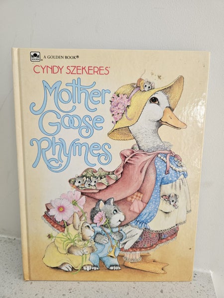 Cyndy Szekeres Mother Goose Rhymes Golden Book Vintage 1987 Carousel 1