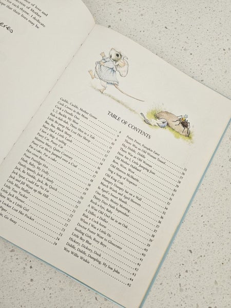 Cyndy Szekeres Mother Goose Rhymes Golden Book Vintage 1987 Carousel 2