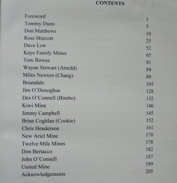 'MEN OF THE (West Coast) MINES'- Bowes- 2018- 1st.- 205pp Carousel 2