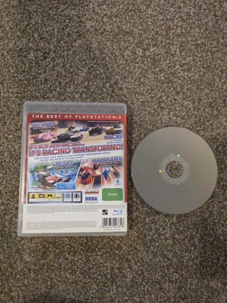 Sonic All Star Racing Transformed Ps3 Carousel 3